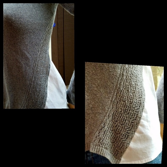 ▪️RACHEL ROY▪Lace Panel Sweater Blouse - Picture 3 of 6